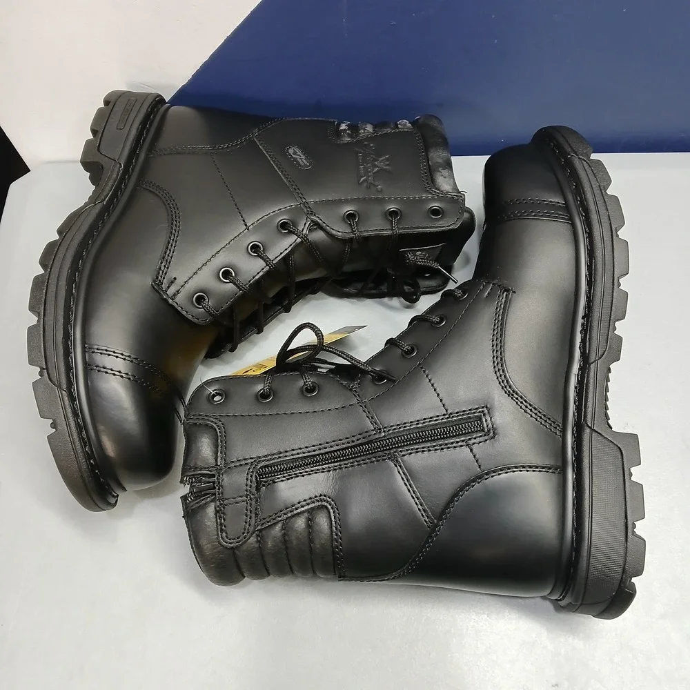 Thorogood Gen-Flex 2 Tactical Jump Combat Boots Mens US 9M Black Leather Lace Up